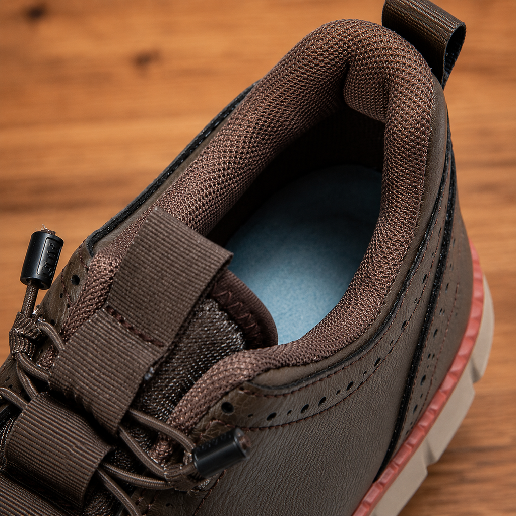 Genuine Leather Sneakers