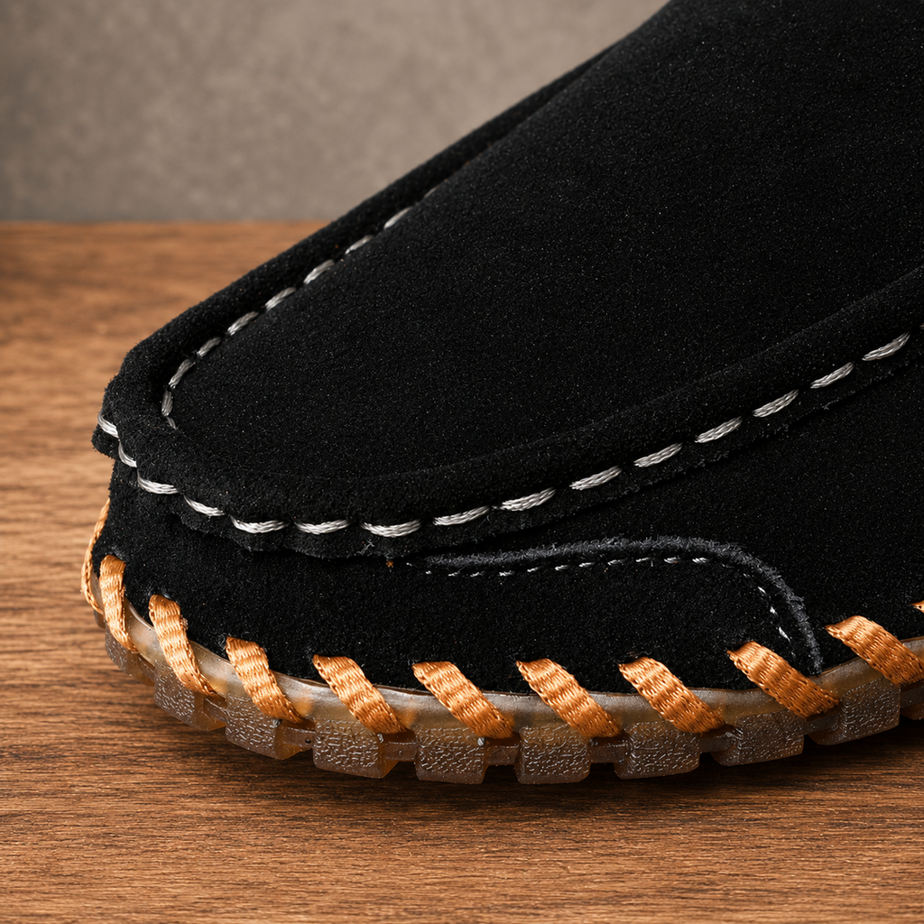 Premium Suede Slip-Ons